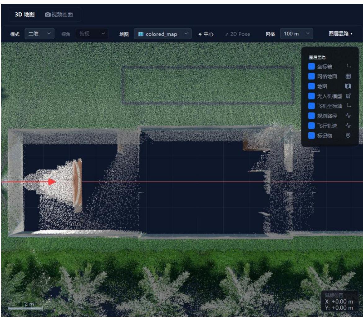 Map toolbar and layer-visibility panel