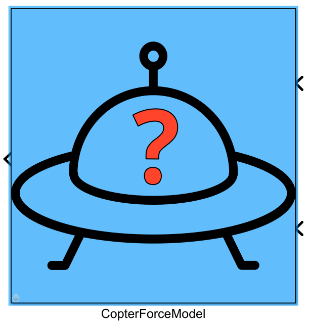 CopterForceModel Module Appearance