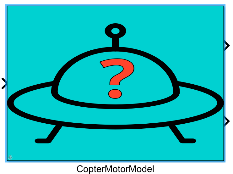 CopterMotorModel Module Appearance