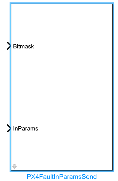 PX4FaultInParamsSend Module Appearance