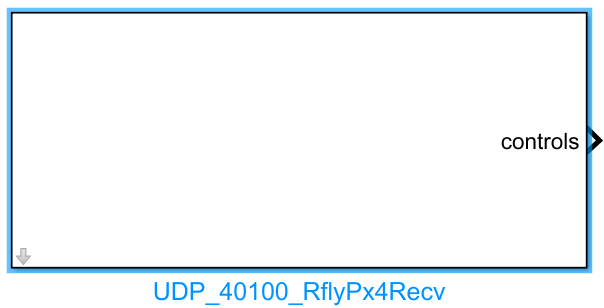 UDP_40100_RflyPx4Recv Module Appearance