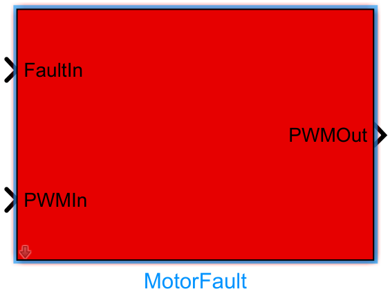 MotorFault Module Appearance