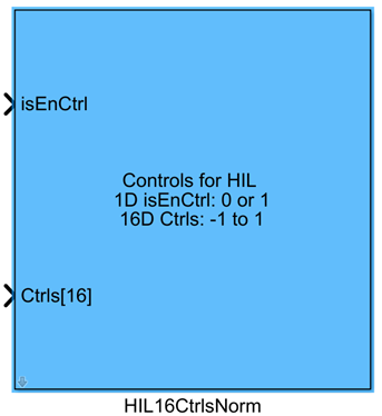 HIL16CtrlsNorm 模块外观